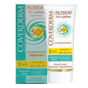 Coverderm Filter Face Plus SPF 50 Oily Acneic Kem Chống Nắng COVERDERM Filteray Face Plus SPF 50+
