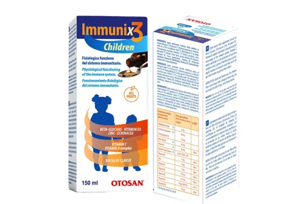Siro hỗ trợ tăng cường sức đề kháng ở trẻ Immunix3 Otosan (150ml)
