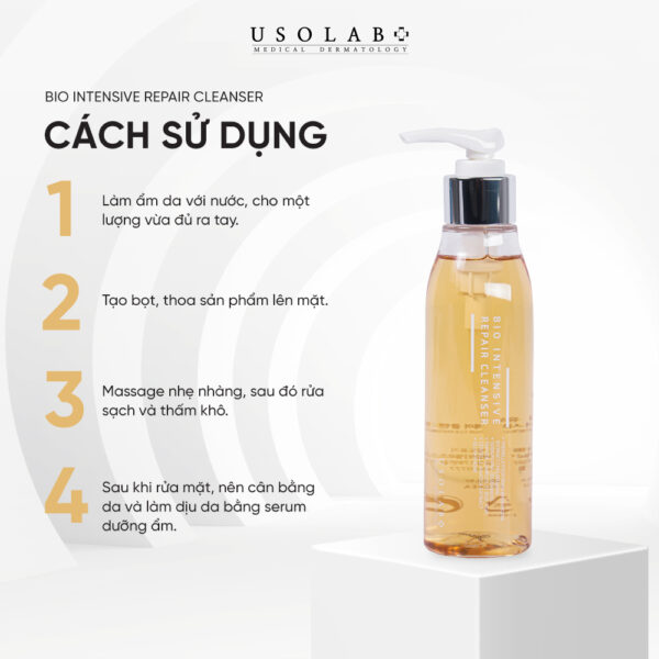 Sữa Rửa Mặt USOLAB BIO TENSIVE REPAIR CLEANSER