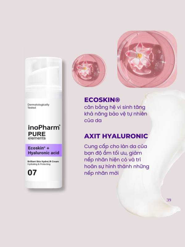 cloud-image-1756968856635-39 Kem dưỡng lợi khuẩn & cấp ẩm sâu cho da InoPharm Pure Elements Ecoskin + Hyaluronic Acid 30ml