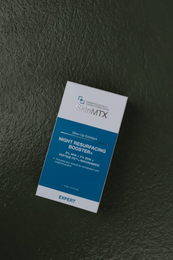 Serum SkinMTX Night Resurfacing Booster+ 15ml - Dưỡng Phục Hồi Da Ban Đêm
