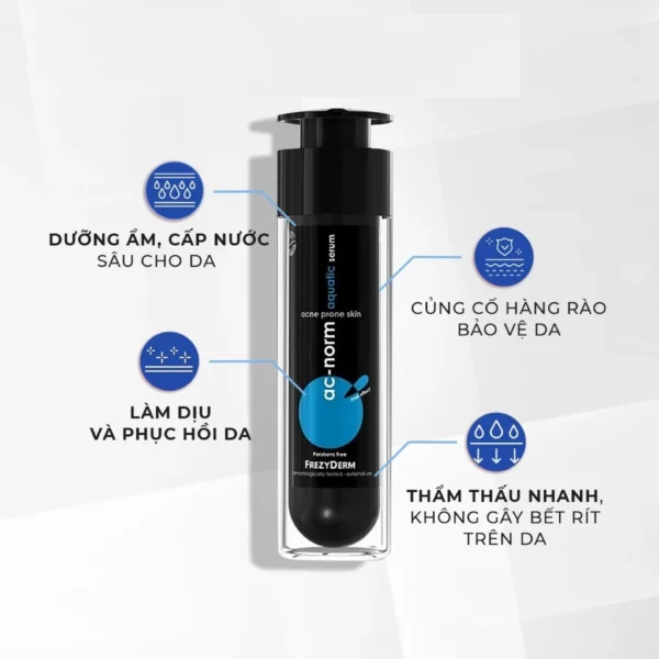 Frezyderm Acnorm Aquatic Serum Serum cấp nước cho da dầu mụn, nhạy cảm.