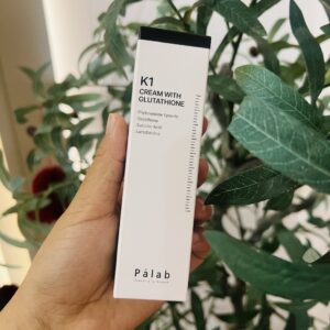 Kem dưỡng PÀLAB K1 Cream With Glutathione hỗ trợ làm dịu, phục hồi và cải thiện da xỉn màu 30m