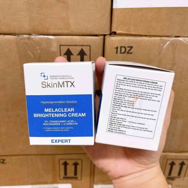 Kem dưỡng da SkinMTX Melaclear Brightening Cream 30ml