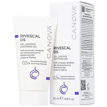 Gel bôi dịu da, ngăn ngừa tiết nhờn Canova Rivescal Ds Soothing Gel Siflarma 50ml