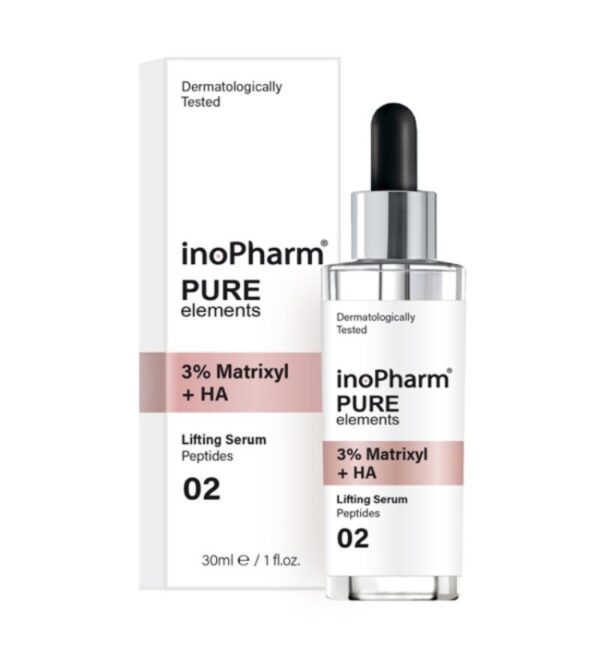 Tinh Chất Giảm Nhăn & Cấp Ẩm Cho Da Inopharm 3% Matrixyl + HA Serum