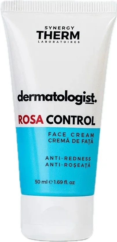 Kem chống đỏ da dành cho da nhạy cảm & dễ bị trứng cá đỏ Synergy Therm Rosa Control Face Cream 50ml