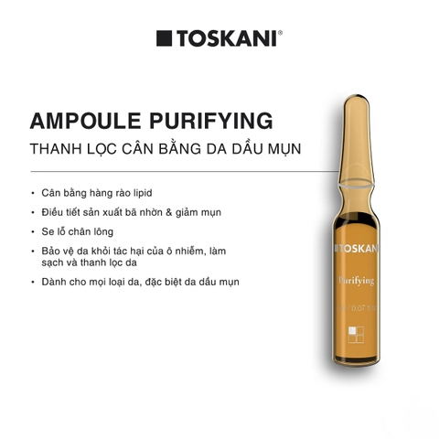 Purifying Ampoule – Tinh chất thanh lọc, cân bằng và làm dịu da